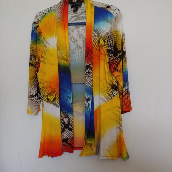 Frank Lyman Design Jackets & Blazers - Frank Lyman snake pattern colorful open jacket size 14
